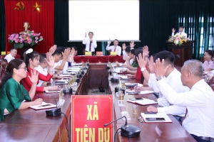 Bắc Ninh: Thông qua chủ trương thành lập phường Tiên Du