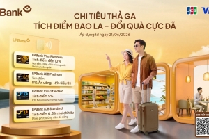 Thẻ tín dụng LPBank thiết lập chuẩn mực dịch vụ theo phân khúc, gia tăng giá trị trên từng giao dịch