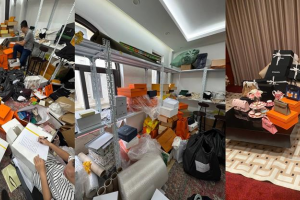 Hà Nội: Thu giữ hàng loạt túi xách giả mạo thương hiệu
