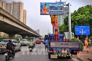 Hà Nội sắp vận hành 36 màn hình LED cập nhật ùn tắc, ngập úng theo thời gian thực