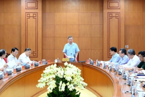Tổng Bí thư, Chủ tịch nước Tô Lâm chủ trì làm việc về phát triển công nghiệp đóng tàu