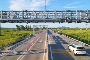 Chính thức thu phí các đoạn tuyến cao tốc Bắc - Nam qua Hà Tĩnh từ ngày mai