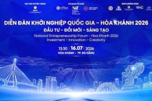 Họp báo Diễn đàn khởi nghiệp Quốc gia - Hòa Khánh 2026: Hội tụ trí tuệ, kết nối nguồn lực