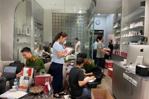 Bắc Ninh: Xử phạt hàng loạt cơ sở kinh doanh mỹ phẩm không rõ nguồn gốc, xuất xứ
