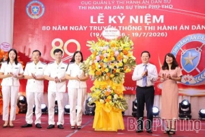 Phú Thọ kỷ niệm 80 năm Ngày truyền thống ngành Thi hành án dân sự