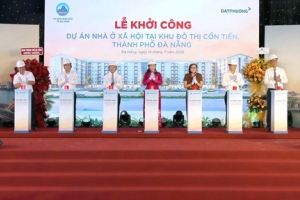 Đà Nẵng: Khởi công dự án nhà ở xã hội 700 tỷ đồng tại Cồn Tiến phía Nam thành phố