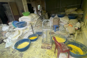 Phú Thọ: Khởi tố chủ cơ sở sản xuất hơn 4,6 tấn tinh bột nghệ giả