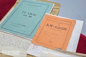 Giới thiệu tài liệu lưu trữ và kỷ vật của cán bộ đi B nhân Ngày Thương binh-Liệt sĩ