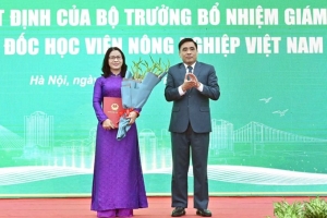 Học viện Nông nghiệp Việt Nam củng cố đội ngũ lãnh đạo, tiếp tục khẳng định thương hiệu đại học hàng đầu