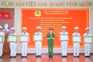 Đà Nẵng: Công an phường Hải Vân đạt nhiều thành tích trong đấu tranh với các loại tội phạm
