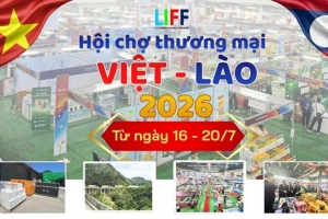 Dấu ấn giao thương Việt Nam - Lào qua không gian xúc tiến thương mại VIETLAO EXPO 2026