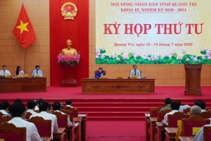 Kỳ họp thứ 4 HĐND tỉnh Quảng Trị khóa IX thông qua 38 nghị quyết quan trọng