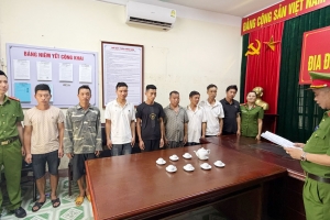 Thái Nguyên: Khai thác vàng trái phép, 8 đối tượng bị khởi tố