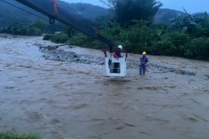 Công ty Điện lực Lai Châu nỗ lực sớm khôi phục cấp điện cho khách hàng bị ảnh hưởng do mưa lũ