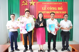 Nam Hà Lâm Hà kiện toàn công tác cán bộ, nâng cao hiệu quả hoạt động bộ máy hành chính