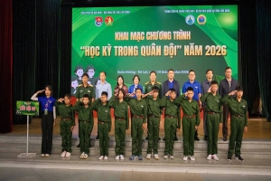 Lâm Đồng: 80 “chiến sĩ nhí” bước vào Học kỳ trong Quân đội 2026, rèn bản lĩnh và ý chí