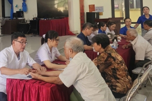 Bắc Ninh: Khám, cấp thuốc miễn phí cho 115 thương binh, bệnh binh