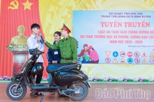 Phú Thọ chú trọng xây dựng môi trường học đường an toàn, lành mạnh
