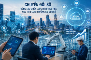 Tăng tốc chuyển đổi số: Từ hoàn thiện hạ tầng đến tạo dư địa tăng trưởng mới