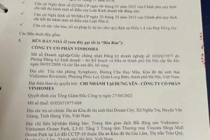 Thông báo tìm giấy tờ thất lạc