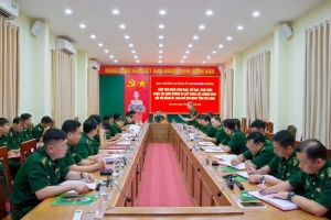 Ban Thường vụ Đảng ủy BĐBP nắm tình hình tại Đảng ủy, Ban chỉ huy BĐBP tỉnh Tây Ninh