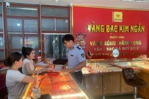 Thái Nguyên: Tuyên truyền quy định phòng chống rửa tiền tại các cơ sở kinh doanh vàng bạc