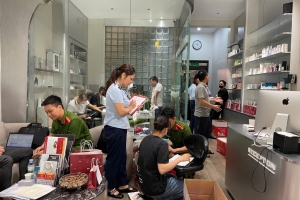 Bắc Ninh: Xử phạt doanh nghiệp kinh doanh mỹ phẩm không rõ nguồn gốc xuất xứ