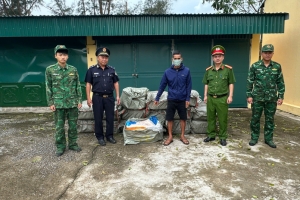 Quảng Ninh: Bắt giữ đối tượng vận chuyển trái phép 800kg nầm lợn đông lạnh không rõ nguồn gốc