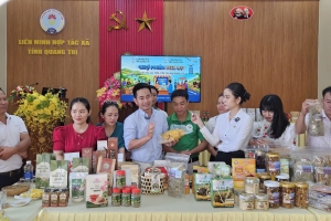 Quảng Trị - Quảng Ngãi phối hợp đưa đặc sản OCOP lên "chợ trực tuyến"