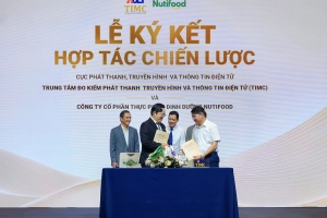 Nutifood và Cục Phát thanh, Truyền hình và thông tin điện tử hợp tác chiến lược phát triển nguồn nhân lực số
