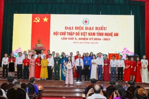Hội Chữ thập đỏ Nghệ An bước vào nhiệm kỳ mới với nhiều mục tiêu, giải pháp đột phá
