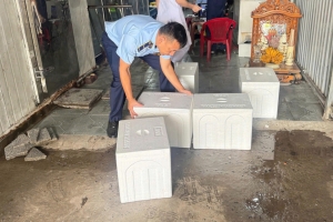 Quảng Ninh: Xử phạt gần 43 triệu đồng cơ sở sản xuất nước đá vi phạm ATTP
