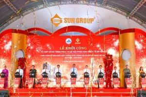Đà Nẵng: Khởi công siêu tổ hợp sự kiện quốc tế gần 10.750 tỷ đồng mang tên Sun Galaxy Complex