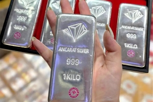 Giá bạc hôm nay 31/8: Lao dốc, mất mốc 67 USD/ounce