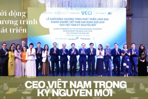 VCCI khởi động chương trình đào tạo CEO chuẩn quốc tế giai đoạn 2026-2030