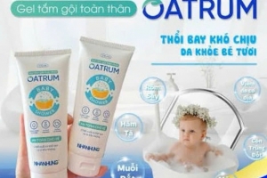 Thu hồi toàn quốc lô gel tắm gội toàn thân Oatrum không đạt chất lượng