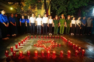 Phường Đống Đa - Hà Nội: Lễ Thắp nến tri ân các anh hùng liệt sĩ