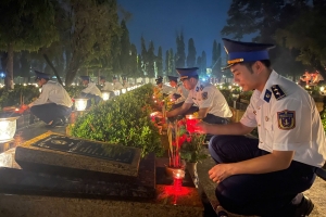 Bộ Tư lệnh Vùng Cảnh sát biển 3 tổ chức nhiều hoạt động tri ân nhân kỷ niệm Ngày Thương binh - Liệt sĩ