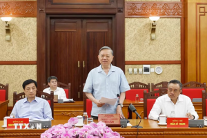 Thông cáo báo chí về cuộc làm việc của Tổng Bí thư, Chủ tịch nước Tô Lâm với Ban Thường vụ Đảng ủy Thanh tra Chính phủ