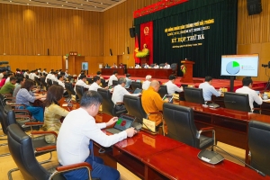 Hải Phòng: Thông qua 24 Nghị quyết tại Kỳ họp thứ 3 HĐND thành phố khóa XVII