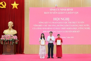 Ninh Bình: Hơn 219.000 lượt tham gia cuộc thi về khoa học, công nghệ và chuyển đổi số