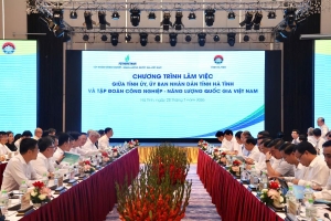 Hà Tĩnh và Petrovietnam thúc đẩy Đề án Trung tâm Công nghiệp - Năng lượng sinh thái tại KKT Vũng Áng