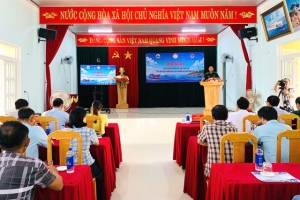 Quảng Trị: Đồn Biên phòng Triệu Vân tuyên truyền chống khai thác hải sản bất hợp pháp cho ngư dân