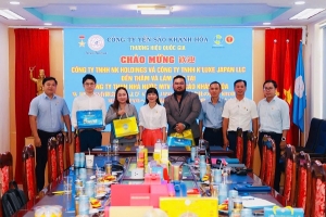 Công ty Yến sào Khánh Hòa hợp tác với các đối tác Nhật Bản