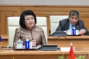 Dấu ấn chuyến thăm Việt Nam của Chủ tịch Quốc hội Campuchia