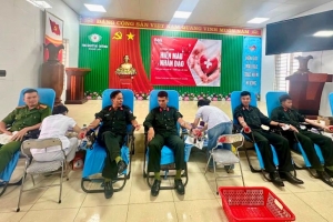 Hà Tĩnh: 8 cán bộ, chiến sĩ công an vượt hơn 50km hiến máu cứu người