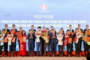Nghệ An trao quyết định đầu tư cho 25 dự án, tổng vốn đăng ký hơn 110.000 tỷ đồng