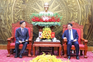Thúc đẩy quan hệ hợp tác giữa Bộ Đất đai, Hạ tầng và Giao thông Hàn Quốc với tỉnh Bắc Ninh