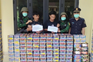 Quảng Trị: Vận chuyển trái phép ma túy và hơn 6 tạ pháo hoa vào Việt Nam