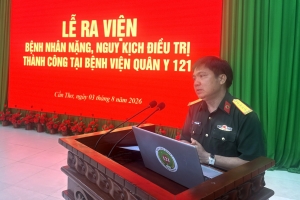 Bệnh viện Quân y 121 cứu sống bệnh nhân bị ong vò vẽ đốt 150 vết